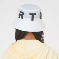 クアルトユナイテッド ビッグロゴバケットハット　WHT　F KG006MEN-E 1点（直送品）