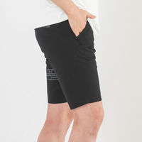 クアルトユナイテッド ドライタッチロゴハーフパンツ　BLK　XL A0196MEN-E 1点（直送品）