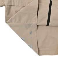 クアルトユナイテッド ポリエステル系シャカシャカアウター　BEG　S N5047 1点（直送品）