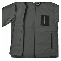 クアルトユナイテッド ポリエステル系シャカシャカアウター(メンズ)　GRY　M N5057MEN 1点（直送品）