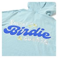 クアルトユナイテッド パイル地半袖パーカー　SAX　M K6005 1点（直送品）