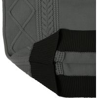 クアルトユナイテッド ケーブル切替ニットトップス　CHARCOAL　XL M3460MEN 1点（直送品）