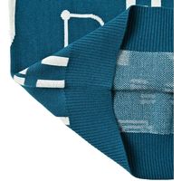 クアルトユナイテッド 幾何学柄ニットトップス　GRE　S M3441 1点（直送品）