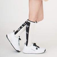 クアルトユナイテッド バックロゴハイソックス　WHT　F FB168 1点（直送品）