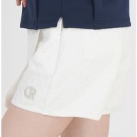 クアルトユナイテッド ヘリンボーン柄キュロットスカート　WHT　L N5041 1点（直送品）