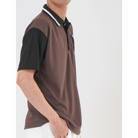 クアルトユナイテッド 配色カノコポロシャツ(メンズ)　BRW　M M3471MEN-B 1点（直送品）