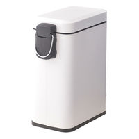 東谷株式会社 トラッシュカン　５Ｌ　ホワイト　ＬＦＳー２３２ＷＨ 155033 1台（直送品）