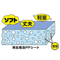 コクヨ PP製フラットファイル A5ヨコ 青 フーH17B 10冊（わけあり品）