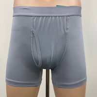 ブルーメイト 紳士用 前開きボクサーパンツ 無地 3色入り Lサイズ N4302P NE3 L 1パック(5枚)