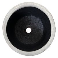 コントン　ヤマテー クレーパ　４号　鶯　受け皿付き 276124 1個（直送品）