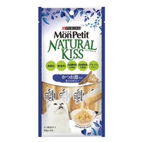 （お得なアソート）モンプチ ナチュラルキッス　まぐろ三昧セット ゼリー 15袋（5種×各3袋）ネスレ日本