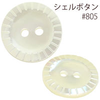 日本紐釦貿易(Nippon Chuko) 日本紐釦貿易 シェルボタン φ18mm IGA805-18　2枚セット（直送品）