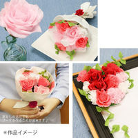 日本紐釦貿易 NBK 地巻ワイヤー #28 100本入り U字 全長72cm ホワイト MAF-JW28W 1セット(100本×5袋)