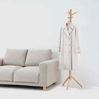 無印良品 ラバー材コートスタンド 幅48×奥行42×高さ173.5cm 良品計画