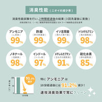 【玄関渡し】 萩原 8大消臭の国産高機能カーペット　リクリア　江戸間8畳 ベージュ 352×352cm（直送品）