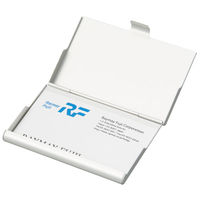 レイメイ藤井 アルミカードケース 25枚収納 シルバー CHA1056S 1個