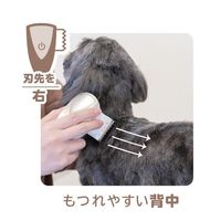 【アウトレット】犬猫用 回転バリカン ホームバーバー ペットに使いやすい 1個 ドギーマン