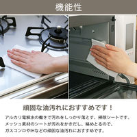キッチン用 お掃除シート アルカリ電解水クリーナー IH・ガスコンロ用 1パック（60枚入り）  オリジナル