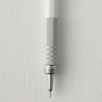 無印良品 低重心シャープペン 白 0.3mm 1セット（80本） 良品計画