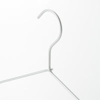 無印良品 アルミ洗濯用ハンガー 約幅33cm 3本組 1セット（18本：3本組×6） 良品計画