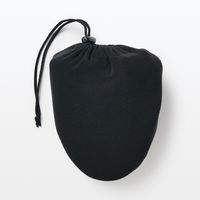 無印良品 洗える携帯用スリッパ 黒 L 24.5～27cm用 良品計画