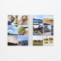 無印良品 ポリプロピレンアルバム3段 スクエアサイズ 240枚用 1セット（5冊） 良品計画