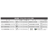 化学防護服 原田産業 LakeLand（レイクランド） ケムマックス 耐薬品用 JIS規格適合 ChemMax1L 1着