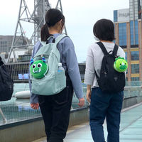 ナイトレインボー アイマスク付もちもちピロー GM（グリーンモンスターのゲイリー） CUSH223 1セット(3個入)（直送品）