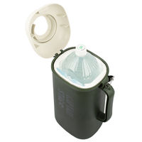 パール金属 キャプテンスタッグ ペットボトル2L用クーラー（保冷剤付） ダークグリーン UE-2038 1個