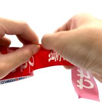 パイロン 荷札テープ われもの注意 幅38mm×長さ25m HSG-051 共和 1巻