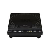 YAMAZEN 卓上型 IH調理器 IHクッキングヒーター 1000W 加熱・揚げ物・保温 YEP-S100(B) 1台