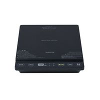 YAMAZEN 卓上型 IH調理器 IHクッキングヒーター 1400W 加熱・揚げ物・保温 YEU-S140(B) 1台