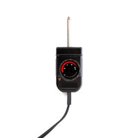 YAMAZEN 丸型 ホットプレート 1000W 直径約26cm 自立式フタ フッ素加工 着脱式 YHL-S100(B) 1台