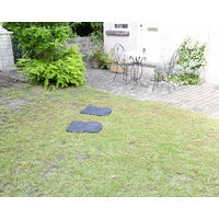 山善（YAMAZEN） ラバーステップマット飛び石 RSM-T 4枚