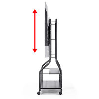 【アウトレット】サンワサプライ 40～65インチ対応 ディスプレイスタンド ブラック CR-PL58BK 1台（直送品）