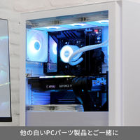 オウルテック ARGB搭載 白にこだわる水冷CPUクーラー 360mmラジエーターで強力冷却 OWL-LCP360ARGB-WH 1個