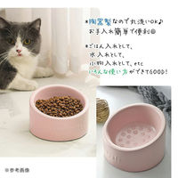 fuu 陶器のフードボール lovepet ピンク 287257 1個（直送品）
