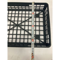 兼弥産業 カゴトレー小深342×505×80 黒 2100771 1個（直送品）