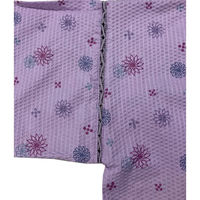 ブルーメイト 子供用 女児 甚平セット パープル 花柄 140cm 14348E PU2 140 1セット（直送品）