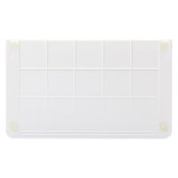 リヒトラブ 1冊でも倒れないブックスタンド ホワイト A3575-0 1台