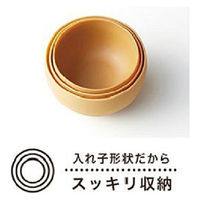 WAYOWAN まる アカシア 中 5個 お椀 電子レンジ対応 食洗器対応 アサヒ興洋