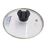 クックエポ フライパン蓋 強化ガラス蓋 18cm 5個 ベストコ