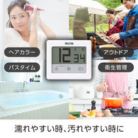 タニタ（TANITA） 防水タッチパネルタイマー ブルー TD414 5個 キッチンタイマー