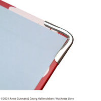 セントレディス リサとガスパール クリップボード Fleurレッド ST-ZG0012 1セット(6個入)（直送品）