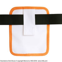 セントレディス ミッフィー ポケットオーガナイザー フラワーオレンジ ST-ZMF0019 1セット(3個入)（直送品）