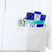 セントレディス ミッフィー胸ポケット用ペンケース スクエアーブルー ST-ZMF0035 1セット(1セット(1個×5)×5)（直送品）