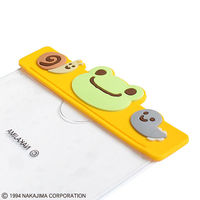 セントレディス かえるのピクルスネームホルダーイエロー ST-ZPF0003 1セット(6個入)（直送品）