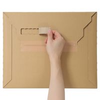 【アウトレット】ダンボール封筒 435×355mm 1梱包（20枚入） 伊藤忠リーテイルリンク