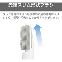 くるくるドライヤー カールドライヤー スリム 軽量 シンプル 2段階切替 ホワイト TC105B-W テスコム 1個（直送品）
