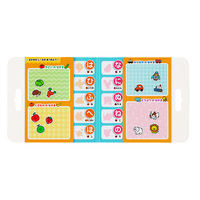 銀鳥産業 ぺたぺたシールでおけいこ ひらがな 484-030 1セット(10個)